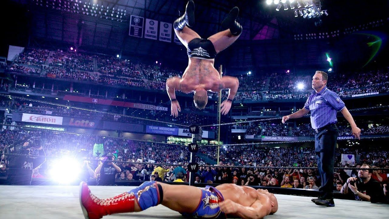 Brock Lesnar was extremely lucky to not get severely injured here